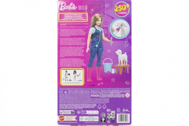 Barbie carrière - vétérinaire à la ferme