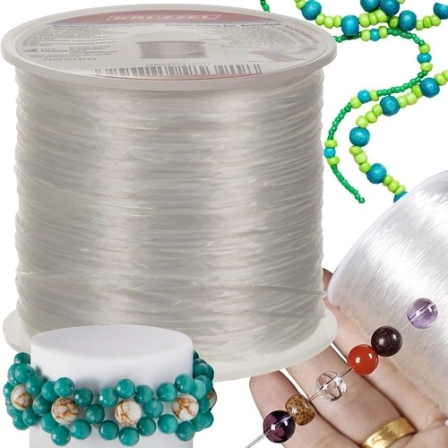 Élastique pour la fabrication de bracelets - 40m Kruzzel 24753