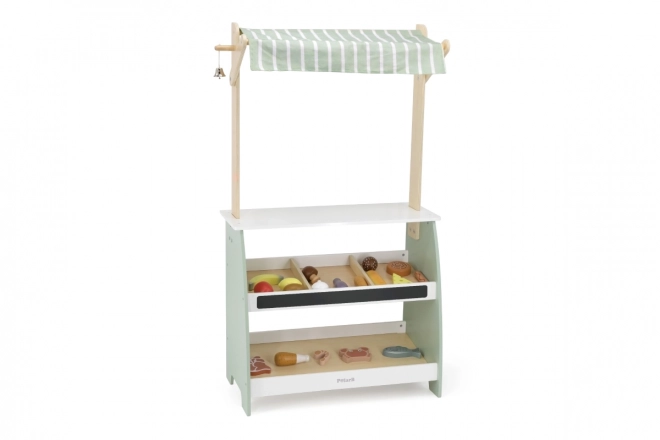 Magasin alimentaire en bois