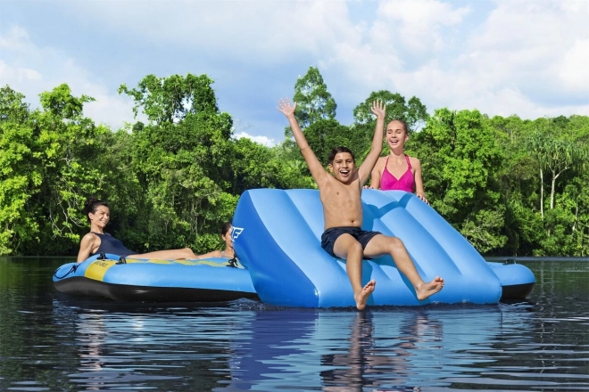 HYDRO-Force Ostrov + toboggan 376x311cm BESTWAY