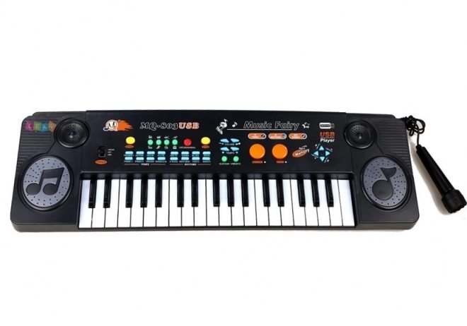 Orgue à clavier avec microphone 37 touches USB