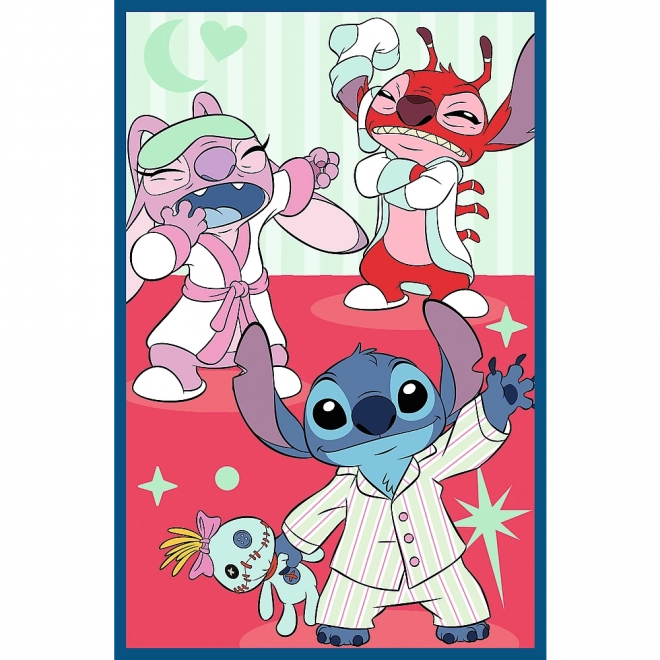 Puzzle Lilo & Stitch : Trois Puzzles en Un - Stitch 3x80 Pièces