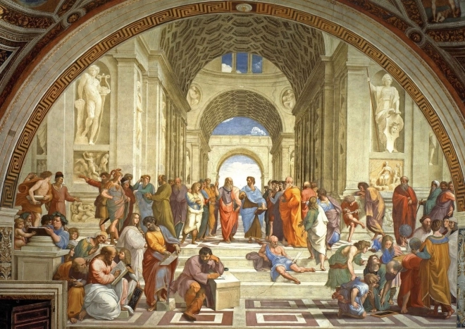 Puzzle Série Musée : École d'Athènes 2000 pièces