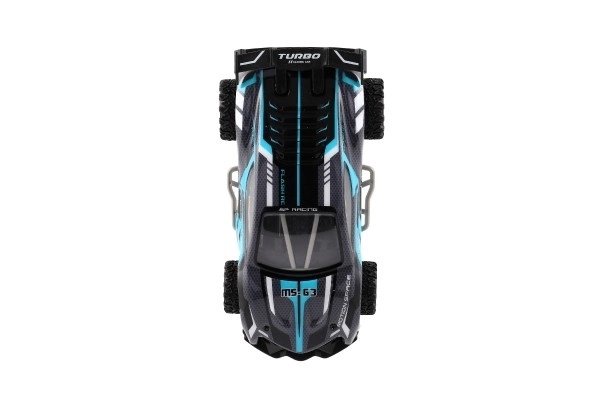Voiture RC sportive 2,4GHz gris-turquoise 20cm – Gris-turquoise