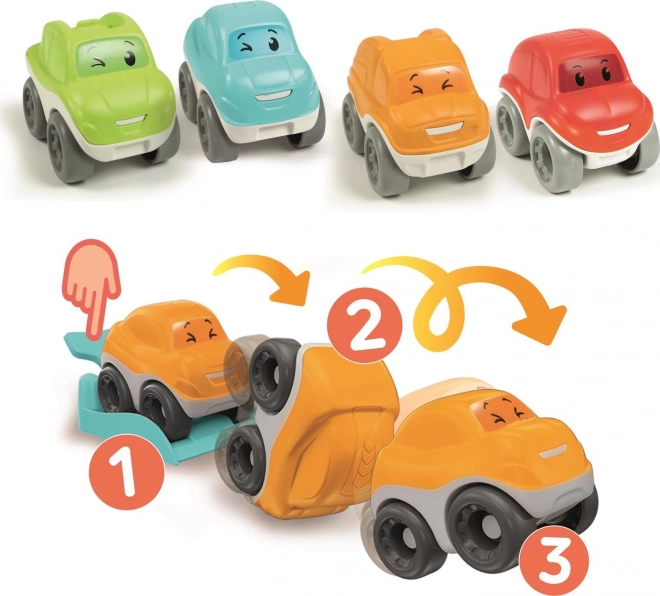 CLEMENTONI BABY Voiture retournable 1 pc (mix) Jouer pour l'avenir