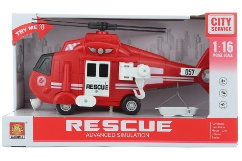 Hélicoptère de pompiers à piles