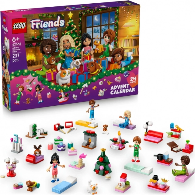 Calendrier de l’Avent Lego Friends 2025
