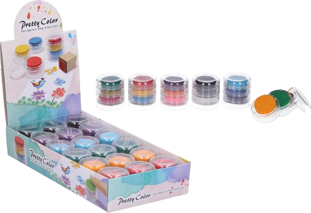 Tampon encreur 3 en 1 – trois couleurs en une