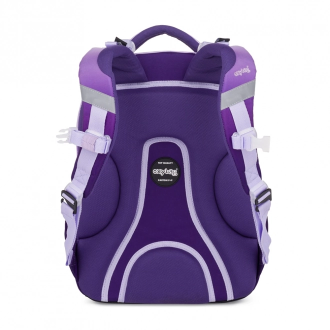 Sac à dos scolaire Oxy Next en ombre violet