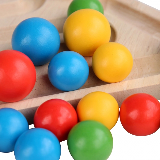 Lucy & Leo Triangle magique 2en1 - jeu en bois avec modèles