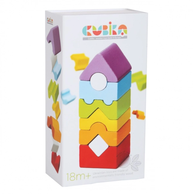 CUBIKA 15009 Tour XII - puzzle en bois 8 pièces