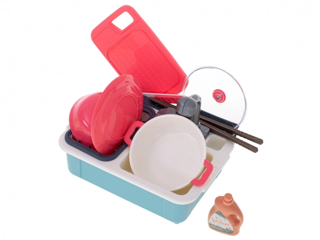 Évier pour laver la vaisselle + accessoires