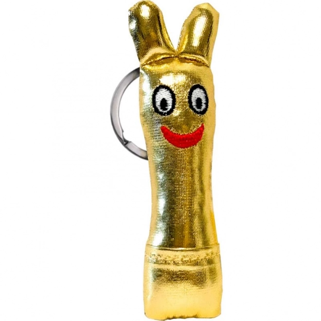 Porte-clés Bludišťák en couleur or
