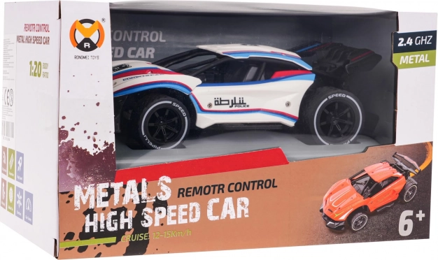Voiture RC métallique 1:20 Speed – Blanc