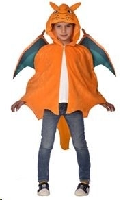 Costume Pokemon Dracaufeu pour enfants 8-12 ans