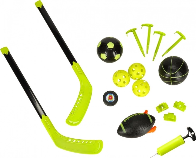 Ensemble sportif multifonctionnel 6-en-1 pour enfants