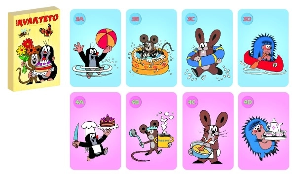 Cartes Kvarteto Krtek 3