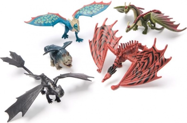 Pack multiballes figurines Dragons