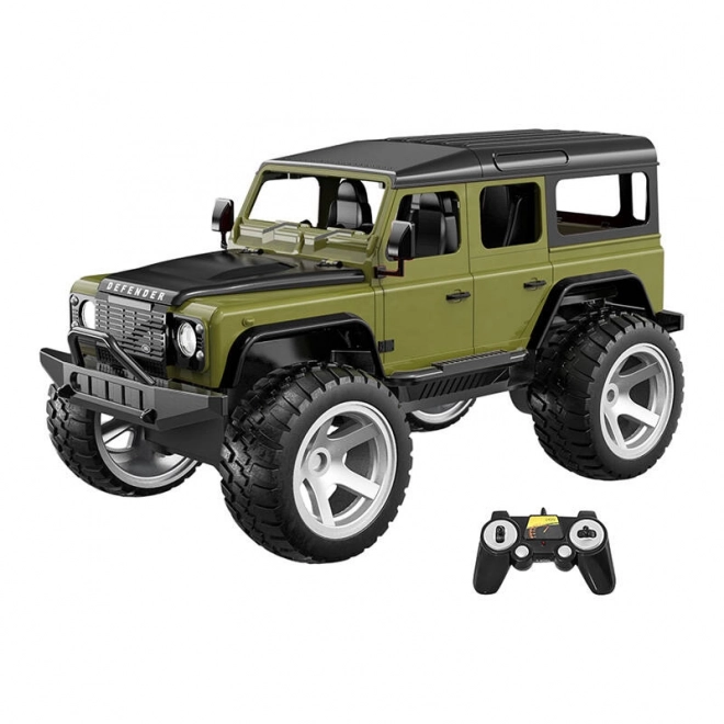 Voiture RC télécommandée 1:14 Double Eagle (vert foncé) Land Rover Defender E362-003