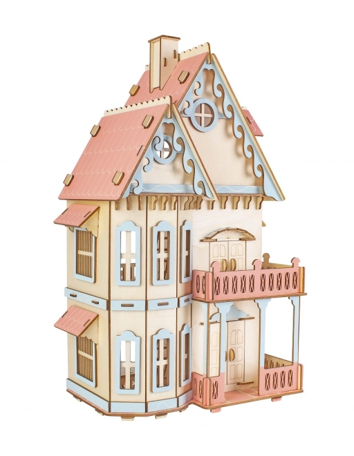 Puzzle 3D en bois Woodcraft - Villa gothique