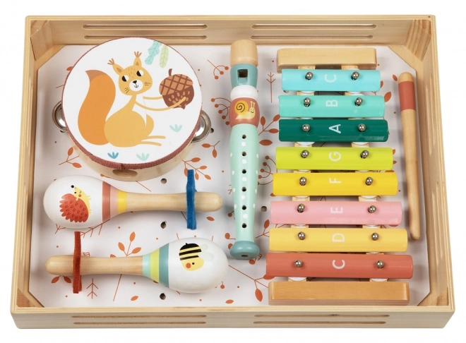 2Kids Jouets Ensemble musical Animaux de la forêt