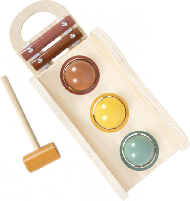 Petit Pied Xylophone et Jeu de Martelage 2 en 1 « Safari »