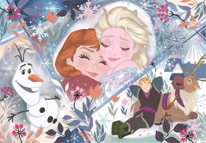 Puzzle Royaume de Glace MAXI de CLEMENTONI - 24 pièces