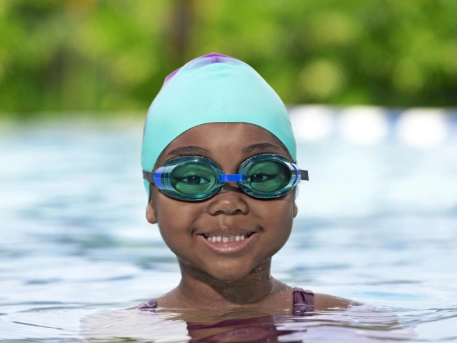 Bonnet de bain en silicone coloré pour enfants Bestway