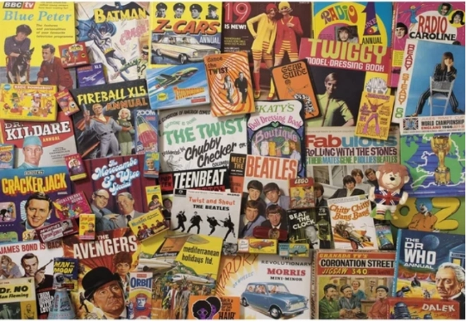 Puzzle Années 60, 1000 pièces GIBSONS