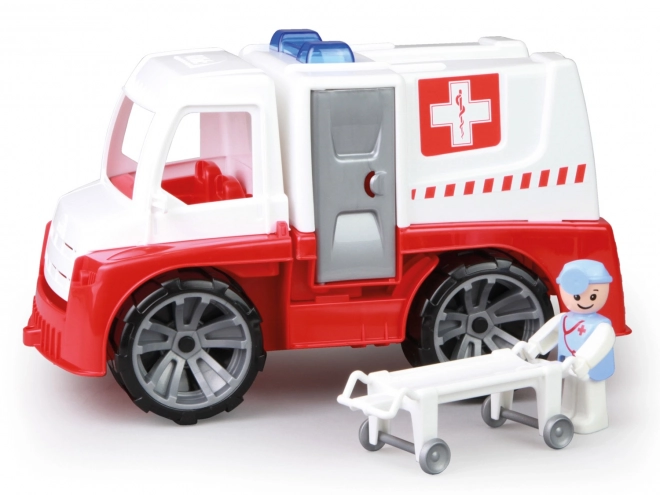 Ambulance Auto Truxx pour enfants avec figurine