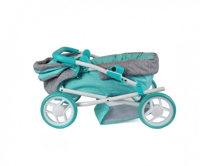 Poussette pour poupées Alice Prestige menthe