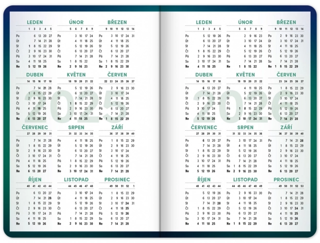 Agenda scolaire Vert 2025–2026