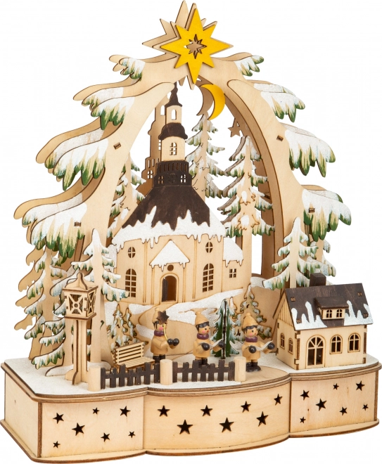 Lampe décorative de Noël Chanteurs de cantiques small foot