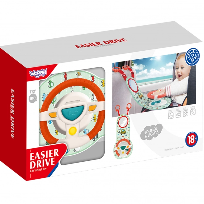 Volant de voiture interactif pour enfants Woopie