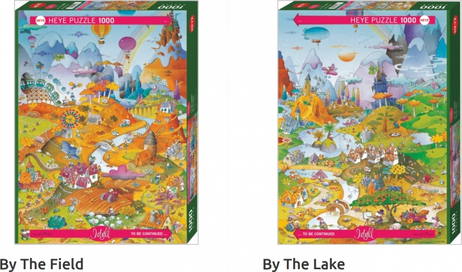 Puzzle 1000 pièces Idylle - Champ