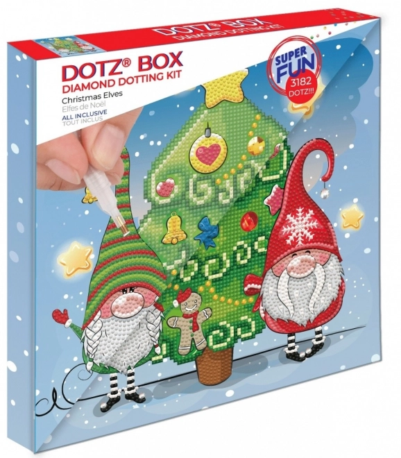 Kit Diamond Dotz Lutins de Noël