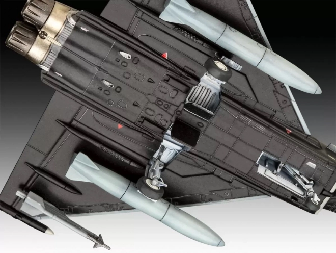 Maquette en plastique de l'avion Eurofighter Typhoon RAF 1/144