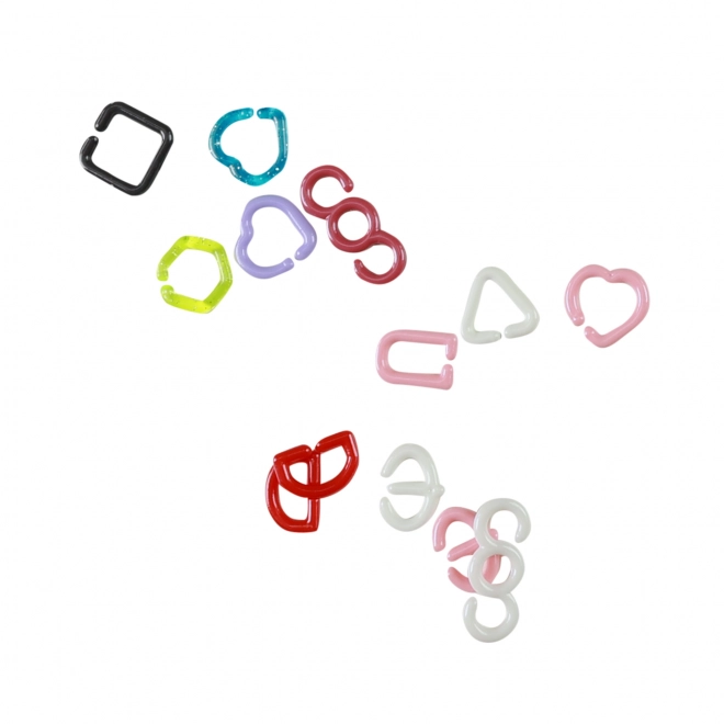Céčka et lettres colorés - 150 pièces