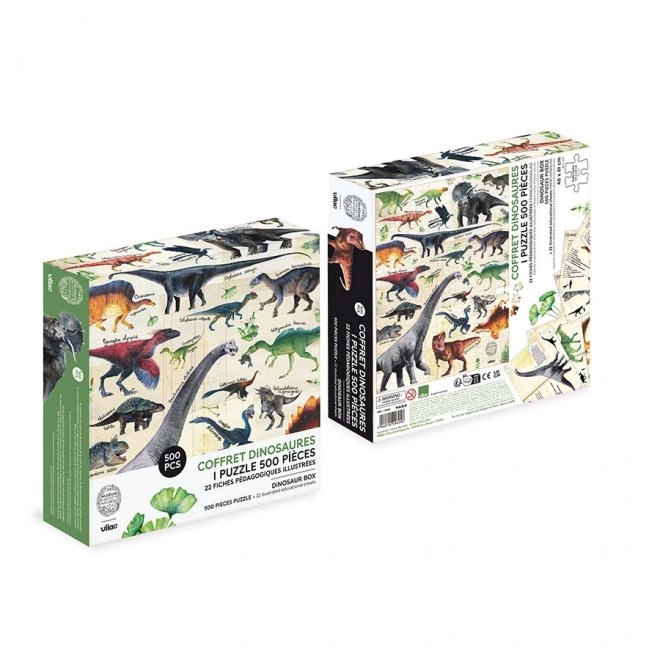 Puzzle dinosaures 500 pièces