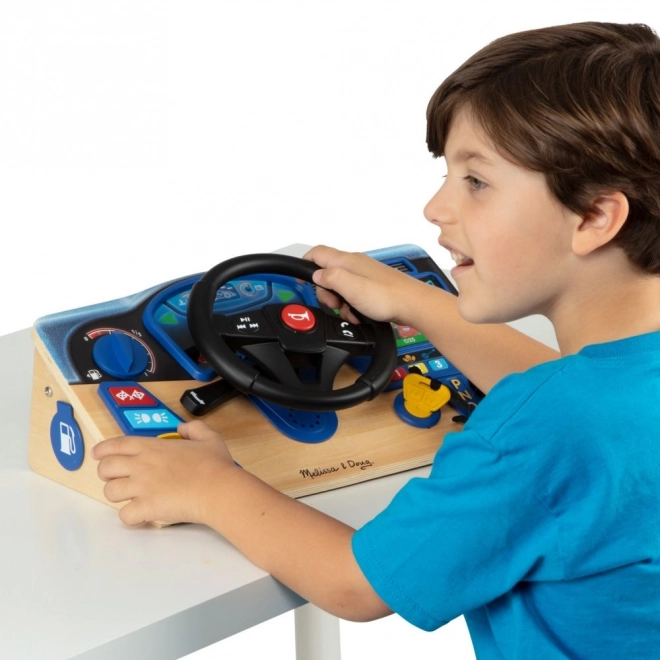 Tableau de bord interactif Volant Vroom et Zoom