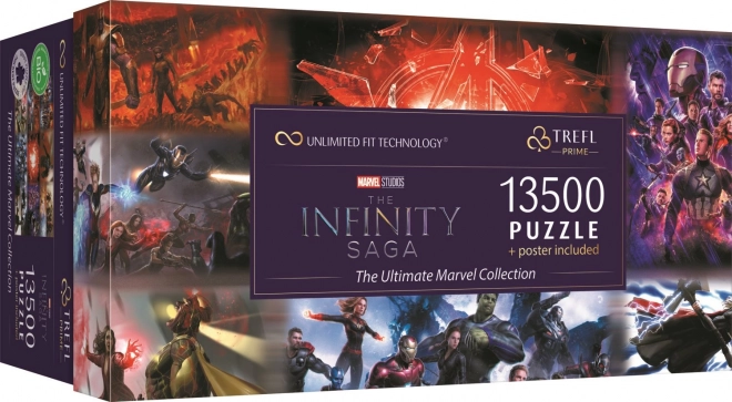 TREFL Puzzle UFT Marvel : Collection Ultime 13500 pièces