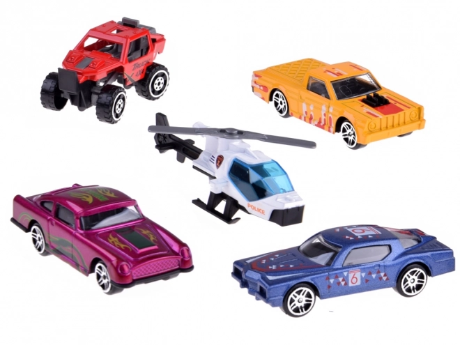 Ensemble de voitures jouets 5 pièces