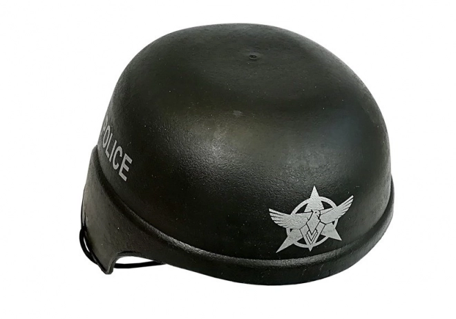 Casque de protection avec logo POLICE