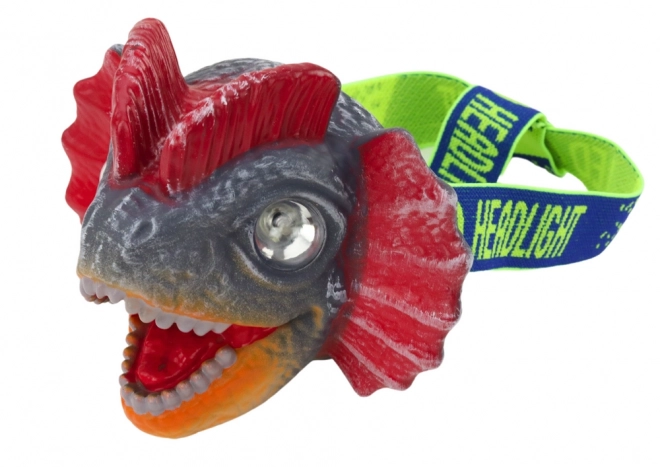 Lampe frontale Dinosaur Bande réglable 3 LED diodes