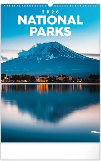 Calendrier mural Parcs nationaux du monde 2026