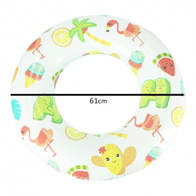Anneau de natation gonflable flamant rose BESTWAY