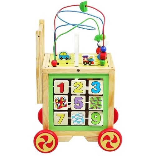 Chariot en bois pour enfants - 6 en 1