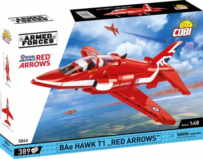 Kit de construction BAe Hawk T1 Flèches Rouges 389 pièces
