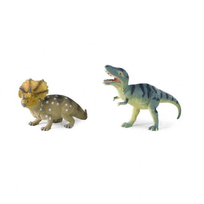 Dinosaures 6 types 20 - 23 cm