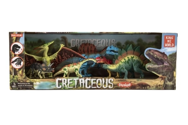 Ensemble de dinosaures mobiles 6 pcs